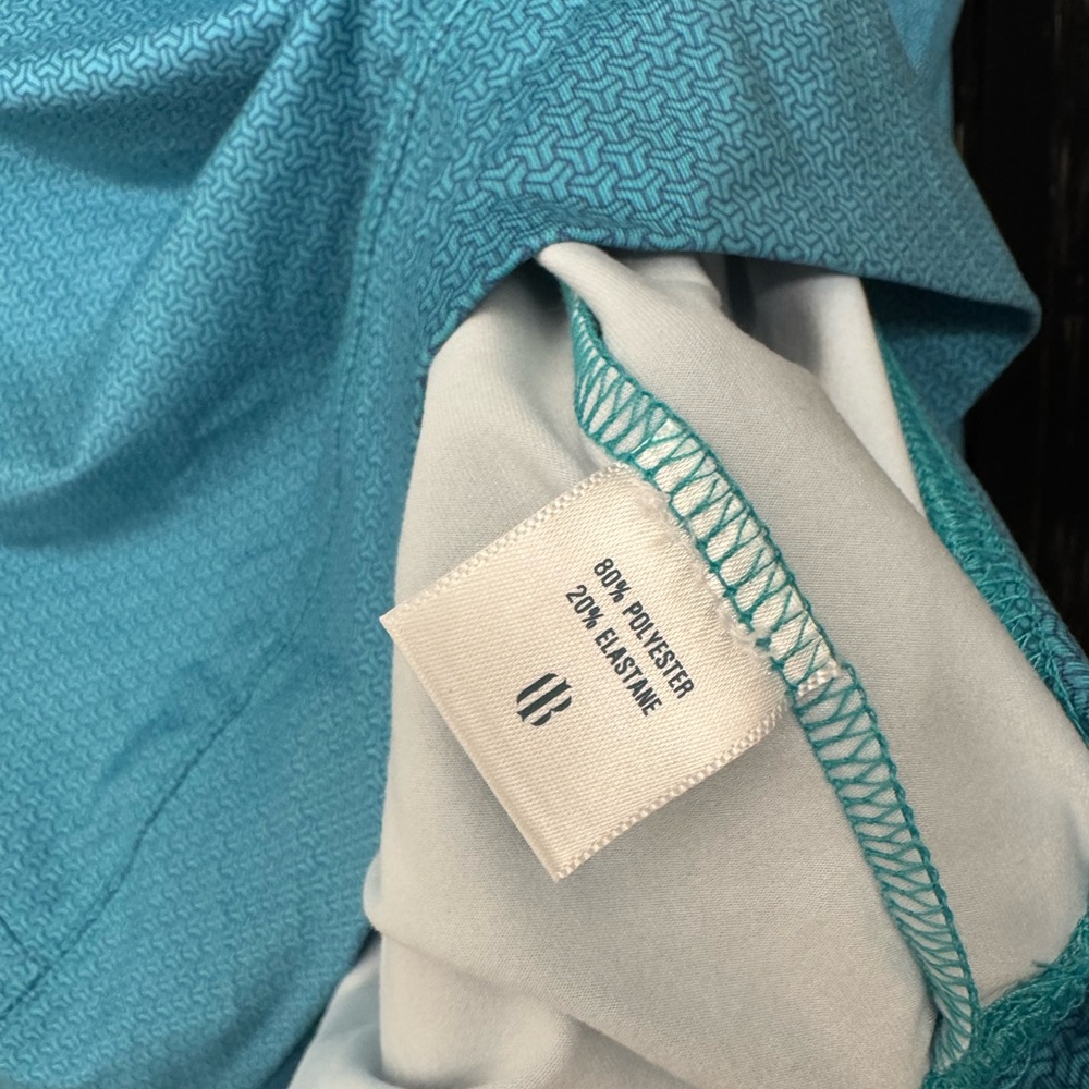 Peter Millar Teal Patterned Pullover - image 3